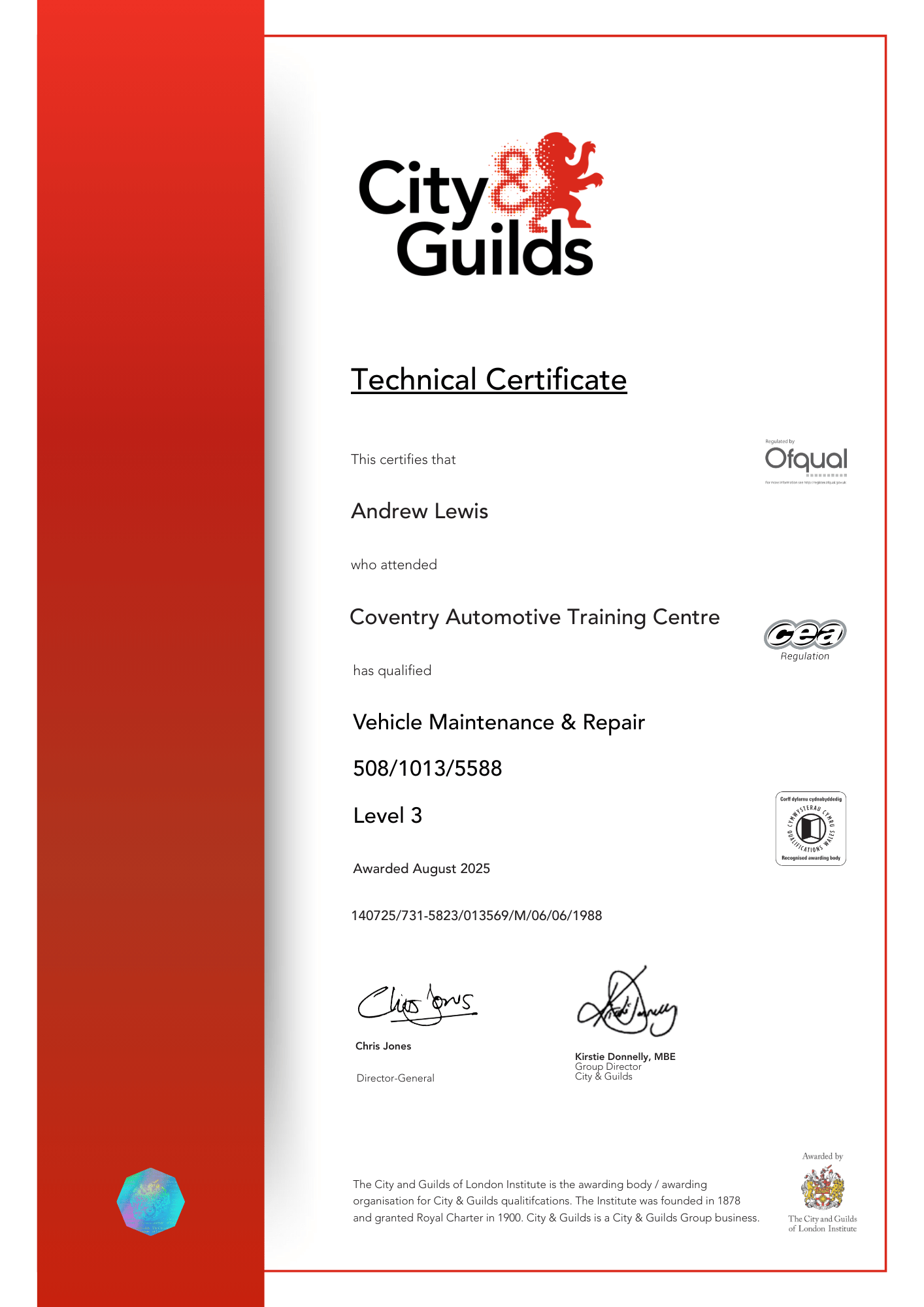 Editable Certificate Template 8